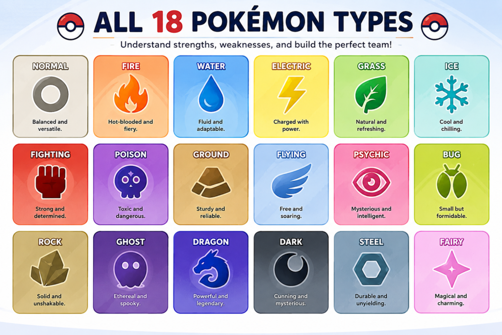 pokemon type chart and damager calculator